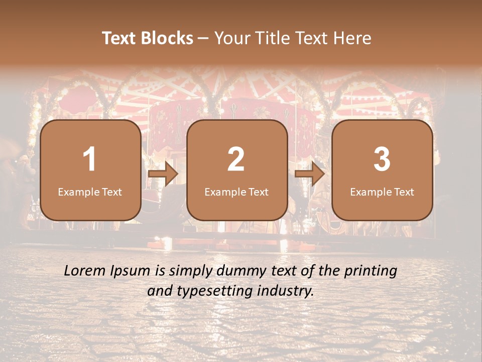 Merry-Go-Round PowerPoint Template