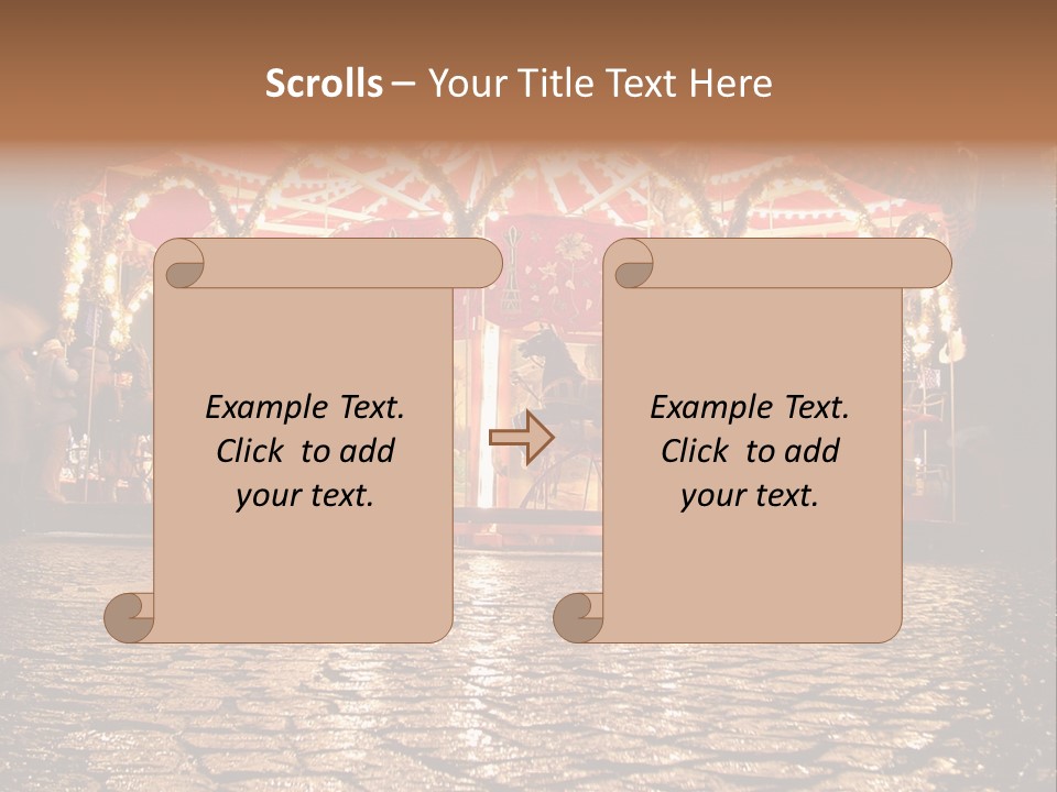 Merry-Go-Round PowerPoint Template