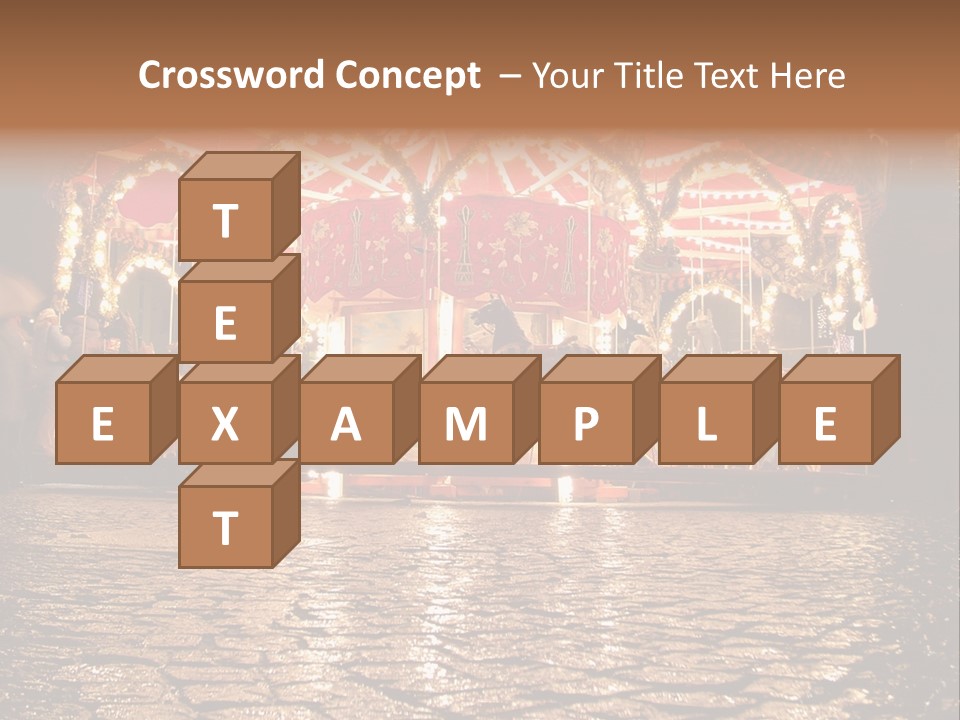 Merry-Go-Round PowerPoint Template