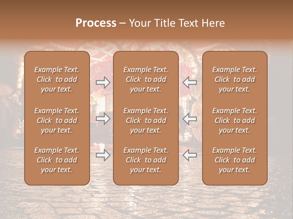 Merry-Go-Round PowerPoint Template