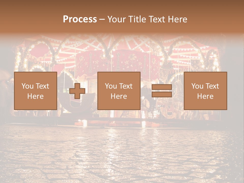 Merry-Go-Round PowerPoint Template