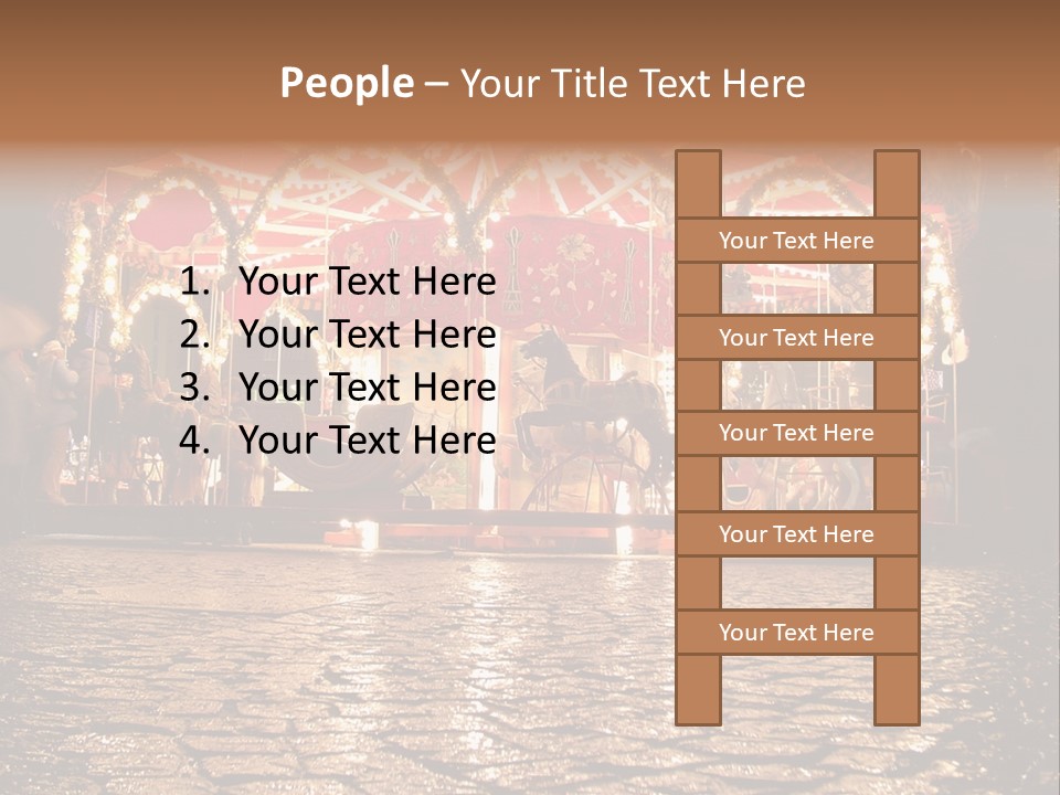Merry-Go-Round PowerPoint Template