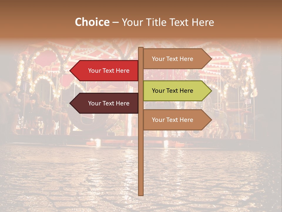 Merry-Go-Round PowerPoint Template