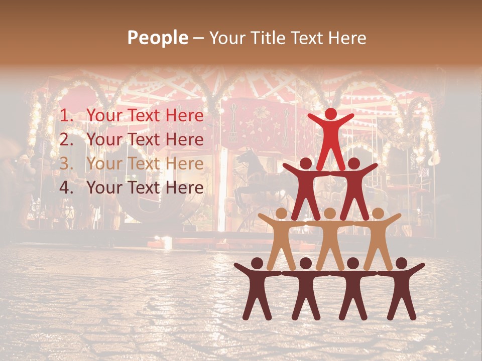 Merry-Go-Round PowerPoint Template