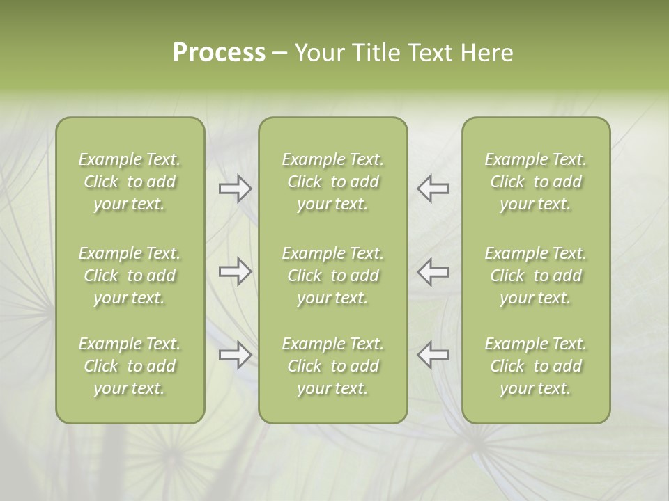 Close-Up Of Dandelion Seed With An Abstract Touch PowerPoint Template