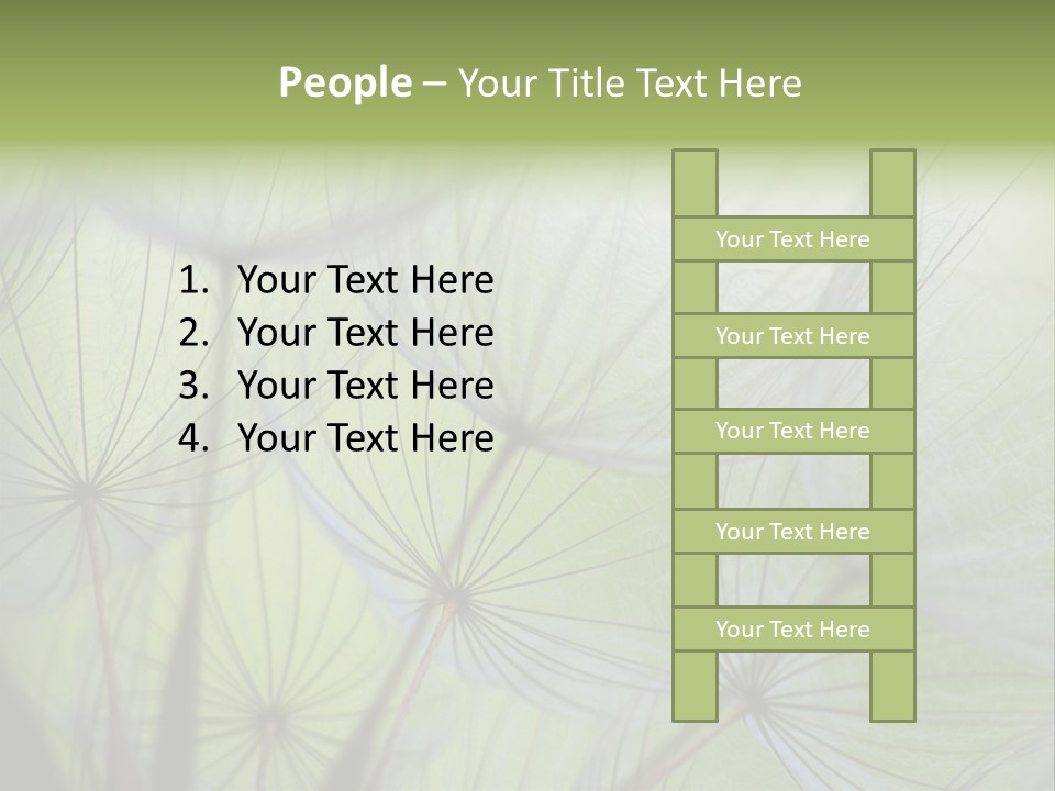 Close-Up Of Dandelion Seed With An Abstract Touch PowerPoint Template