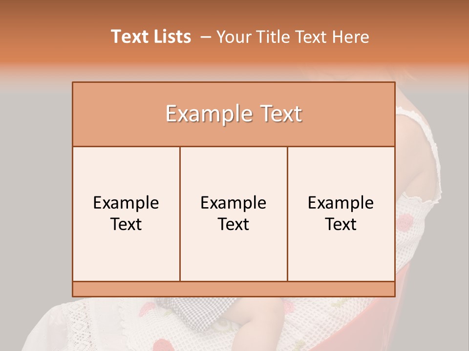 Mother Comforting Her Daughter - Concept For Parenthood And Childhood - Isolated On Black PowerPoint Template