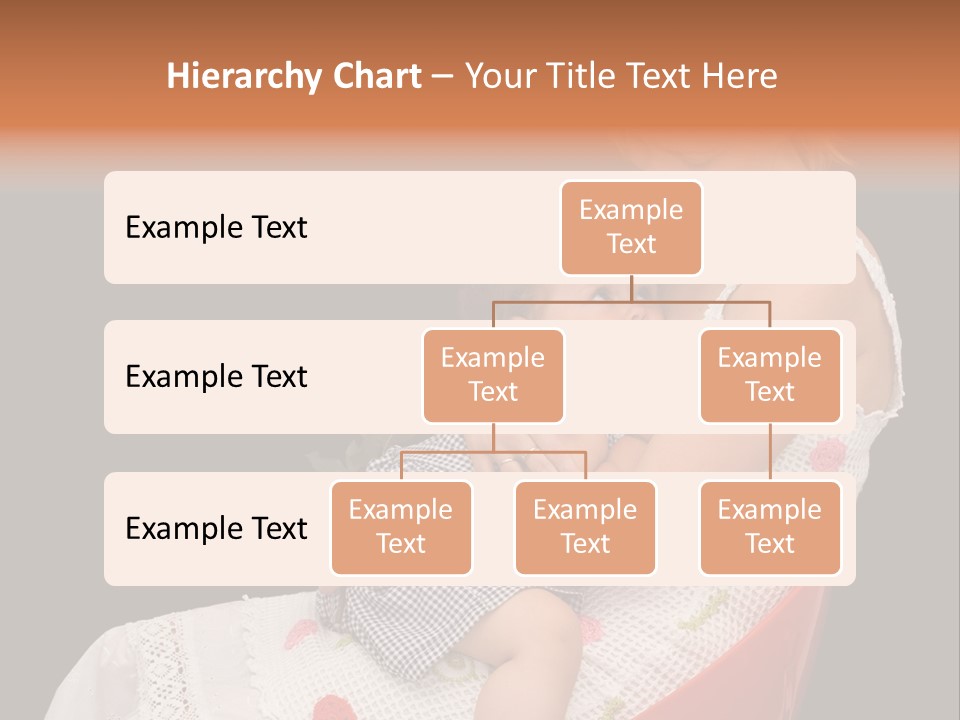 Mother Comforting Her Daughter - Concept For Parenthood And Childhood - Isolated On Black PowerPoint Template