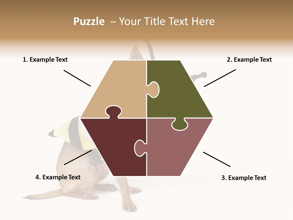 Chihuahua In A Bee Costume PowerPoint Template