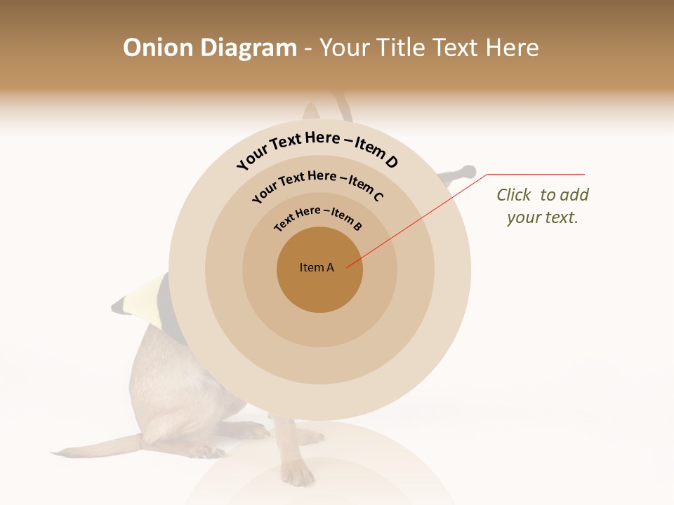 Chihuahua In A Bee Costume PowerPoint Template