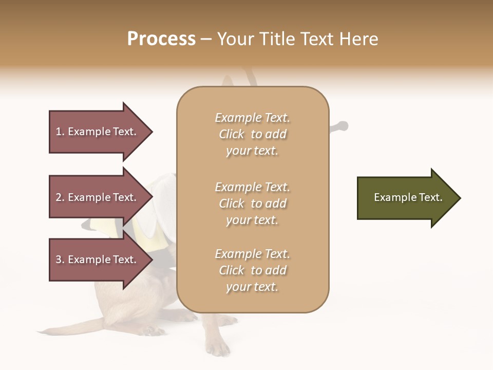 Chihuahua In A Bee Costume PowerPoint Template