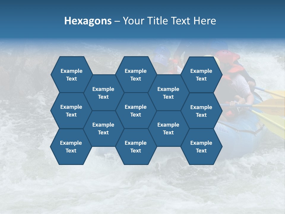 White Water Rafting 2 PowerPoint Template