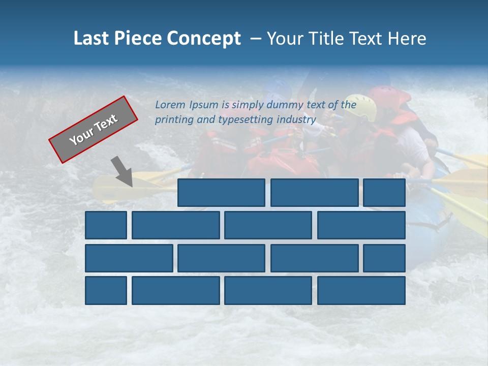 White Water Rafting 2 PowerPoint Template