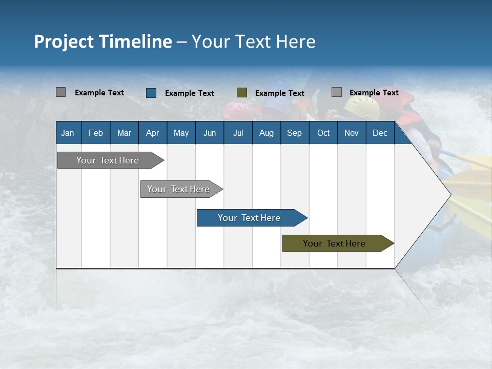 White Water Rafting 2 PowerPoint Template