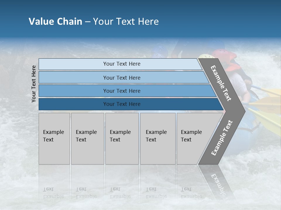 White Water Rafting 2 PowerPoint Template