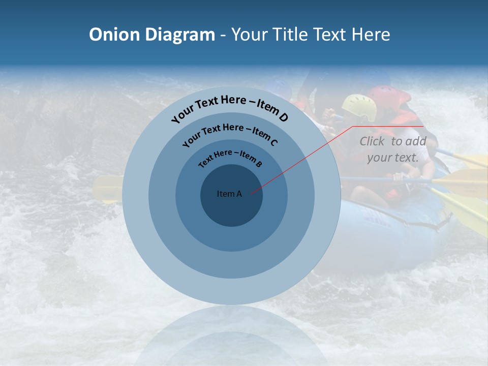 White Water Rafting 2 PowerPoint Template