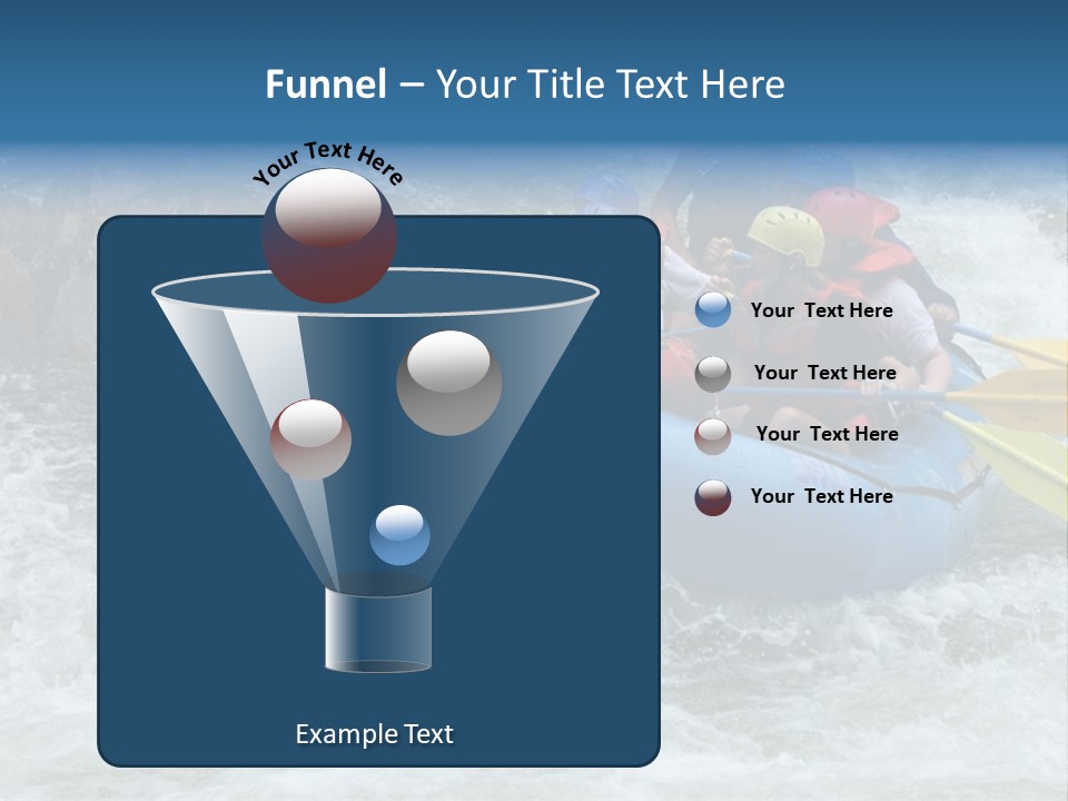 White Water Rafting 2 PowerPoint Template