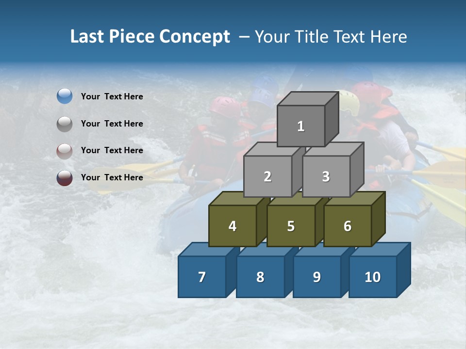 White Water Rafting 2 PowerPoint Template