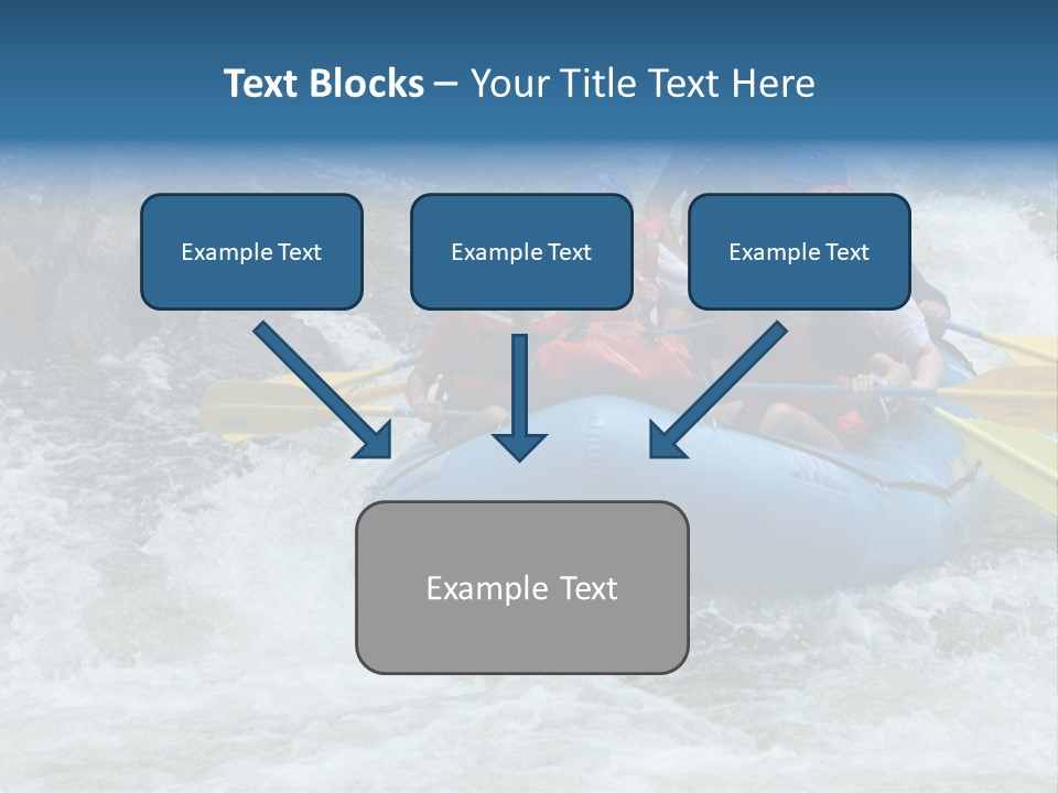 White Water Rafting 2 PowerPoint Template