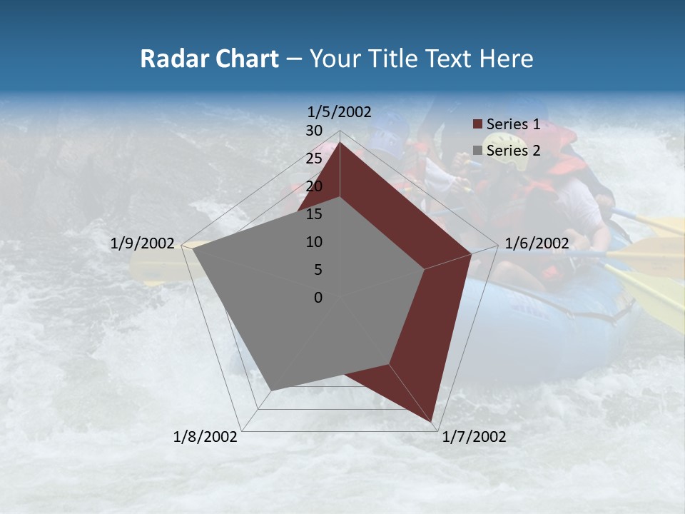White Water Rafting 2 PowerPoint Template