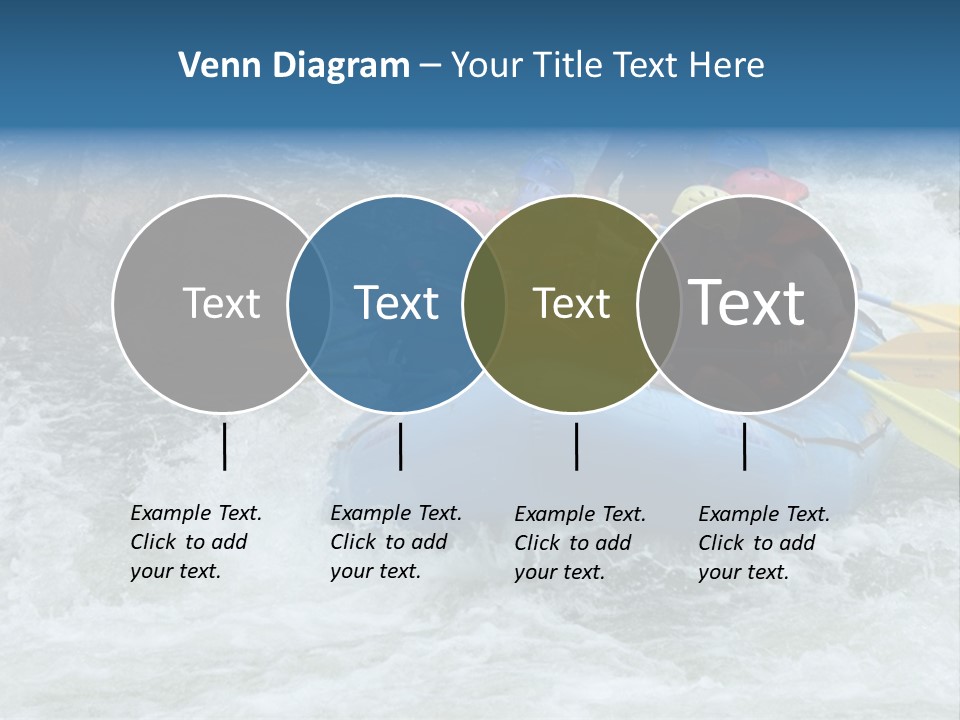 White Water Rafting 2 PowerPoint Template