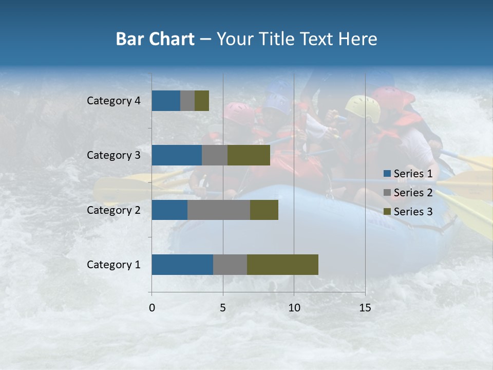 White Water Rafting 2 PowerPoint Template