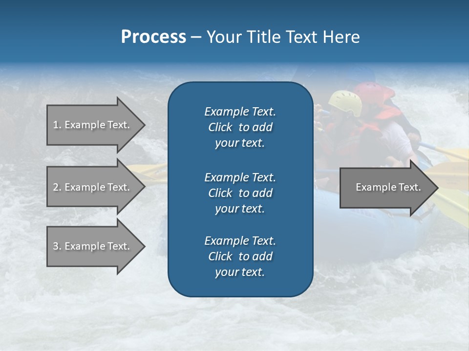 White Water Rafting 2 PowerPoint Template