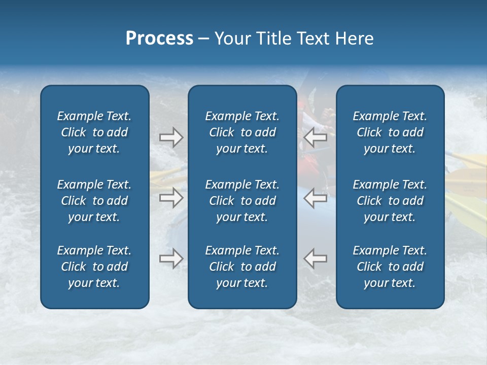 White Water Rafting 2 PowerPoint Template