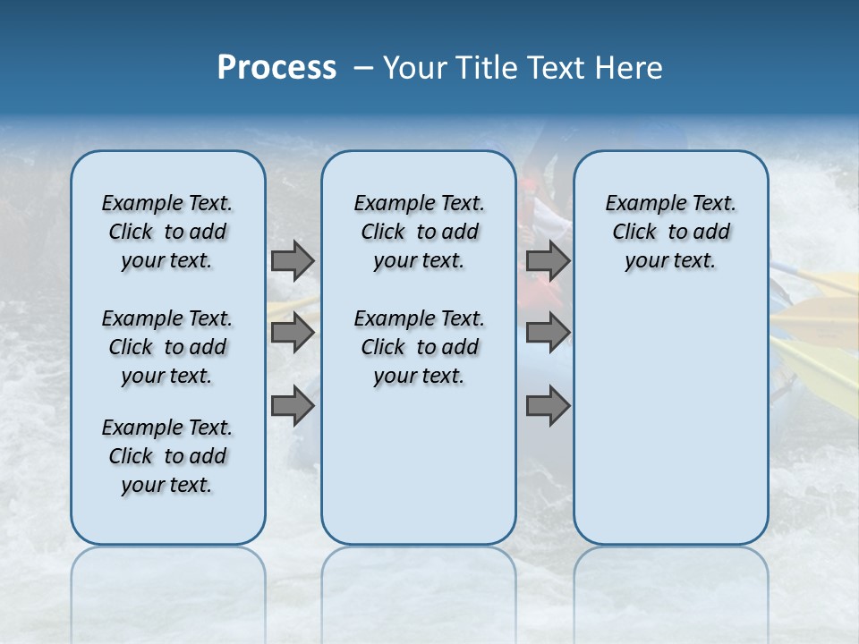 White Water Rafting 2 PowerPoint Template