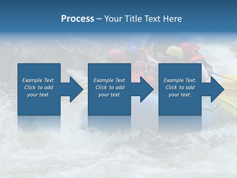 White Water Rafting 2 PowerPoint Template