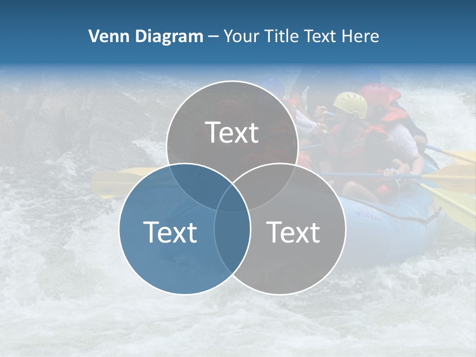 White Water Rafting 2 PowerPoint Template