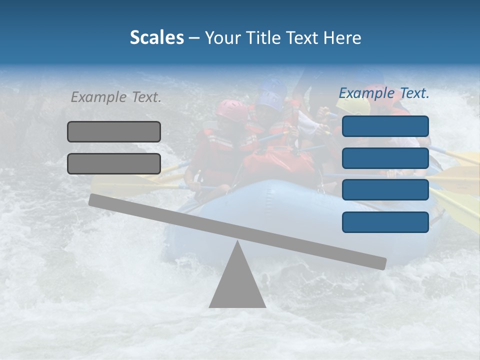White Water Rafting 2 PowerPoint Template