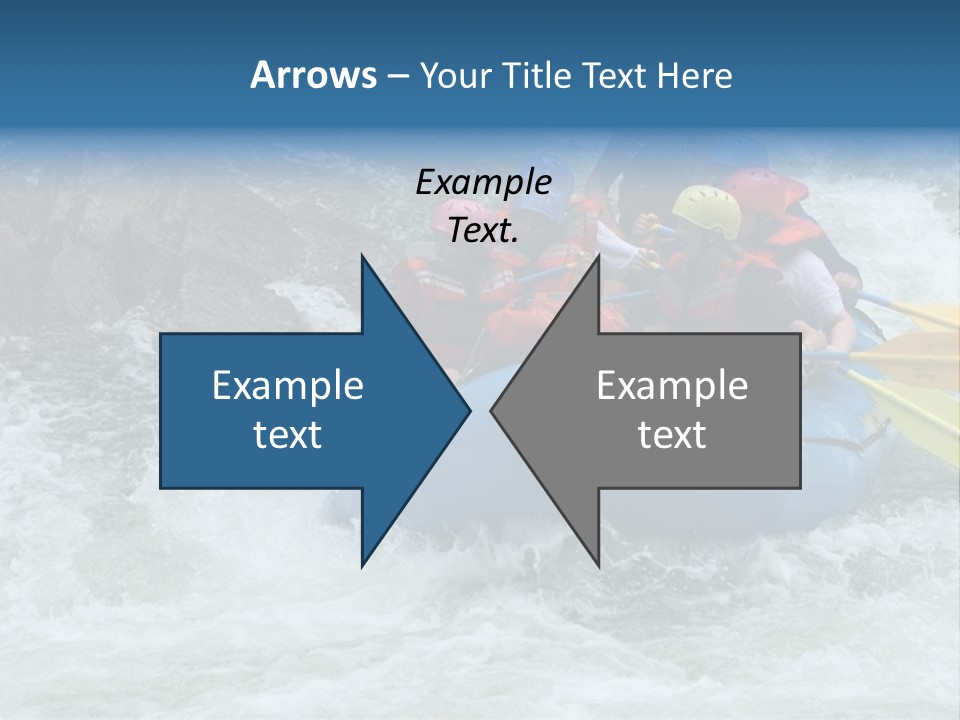 White Water Rafting 2 PowerPoint Template