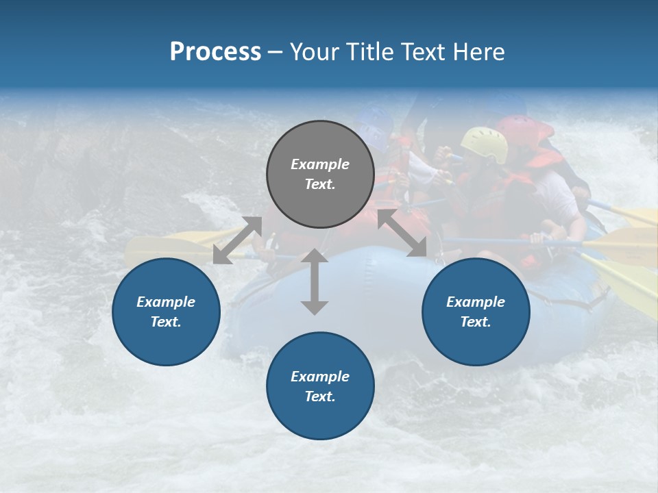 White Water Rafting 2 PowerPoint Template