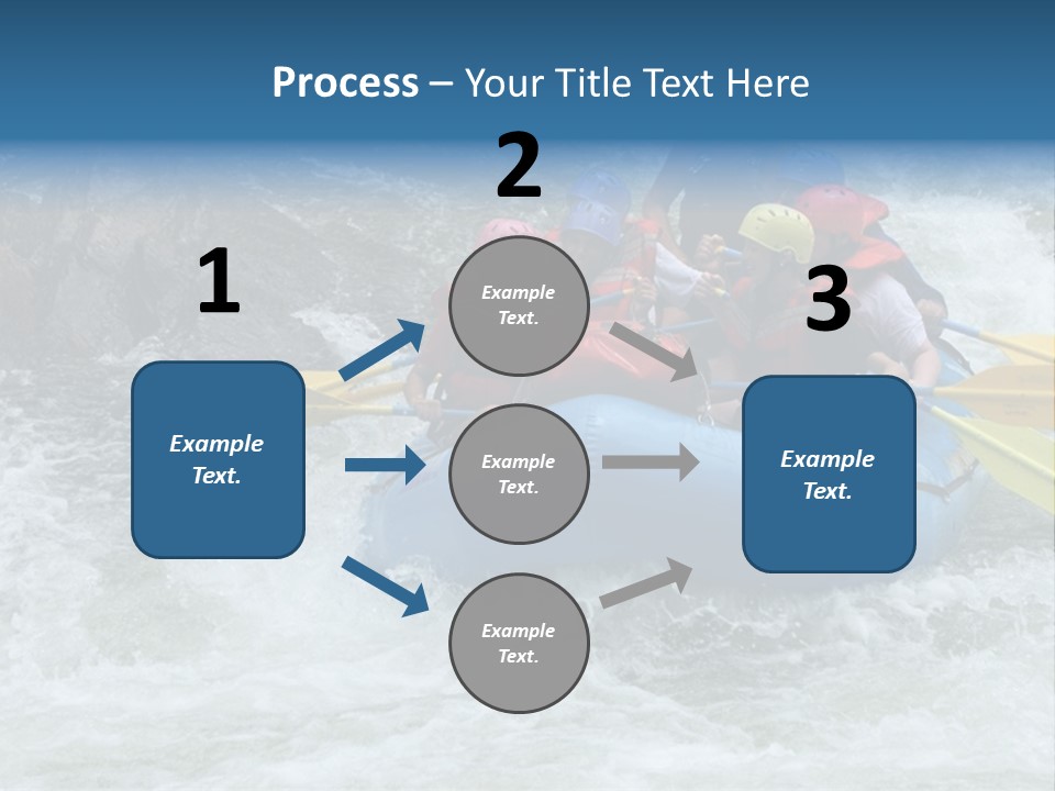 White Water Rafting 2 PowerPoint Template
