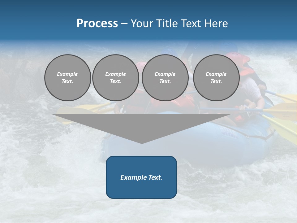 White Water Rafting 2 PowerPoint Template