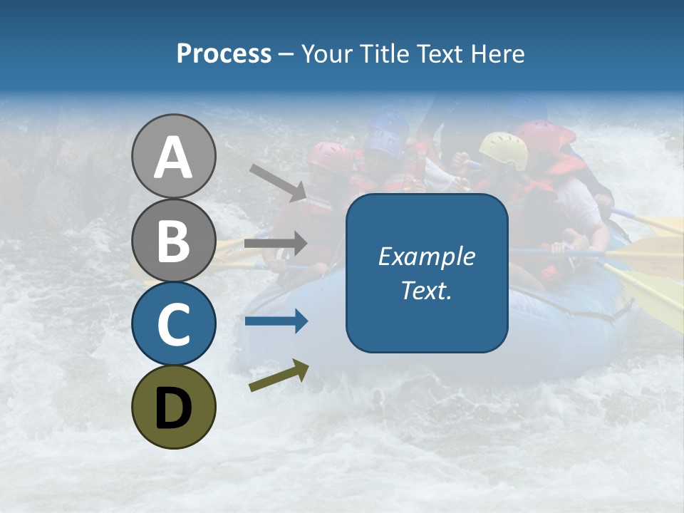 White Water Rafting 2 PowerPoint Template