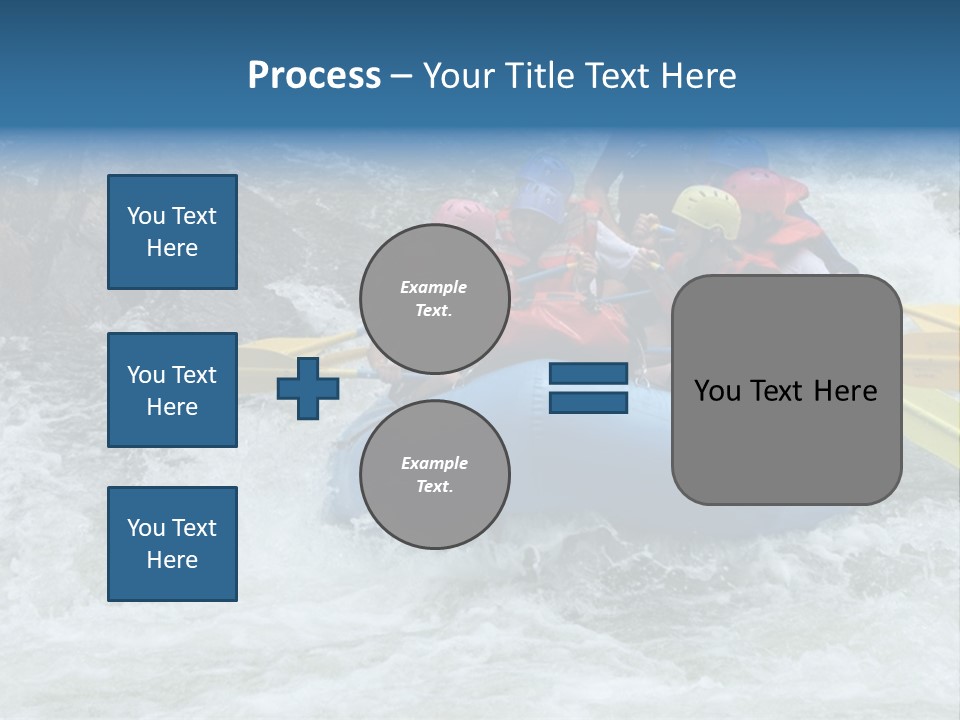 White Water Rafting 2 PowerPoint Template