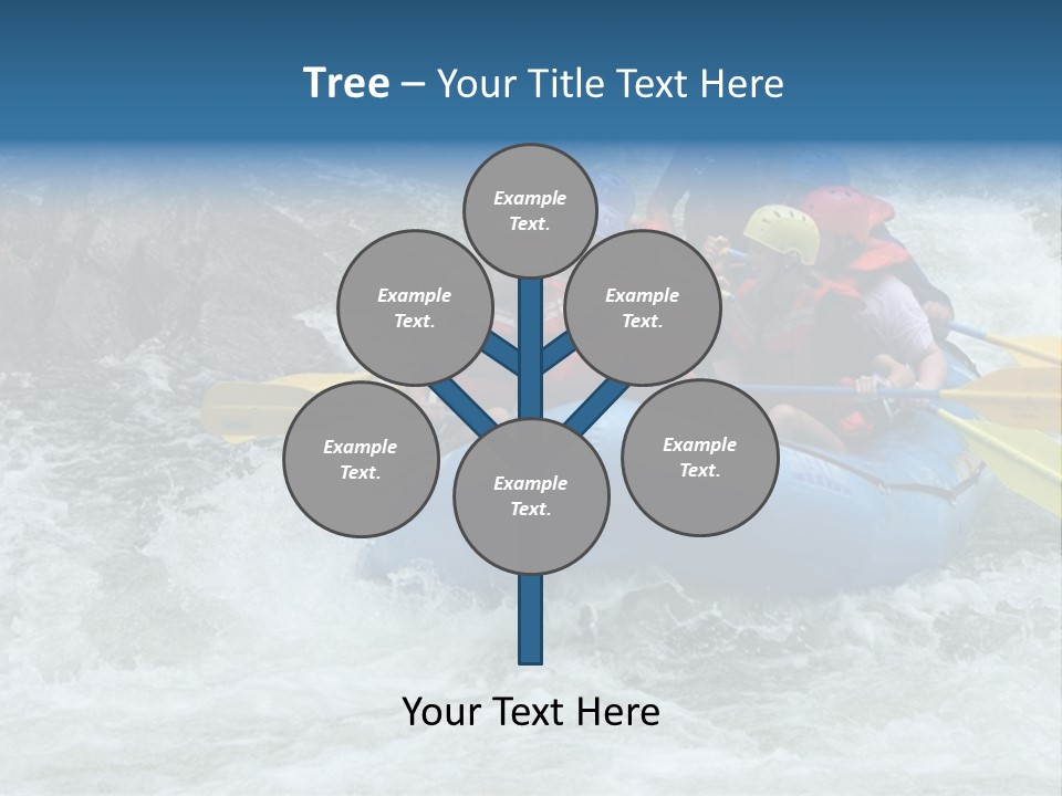 White Water Rafting 2 PowerPoint Template