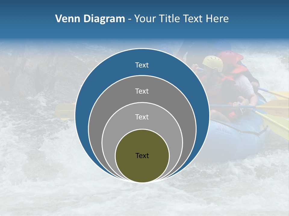 White Water Rafting 2 PowerPoint Template