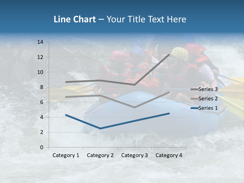 White Water Rafting 2 PowerPoint Template