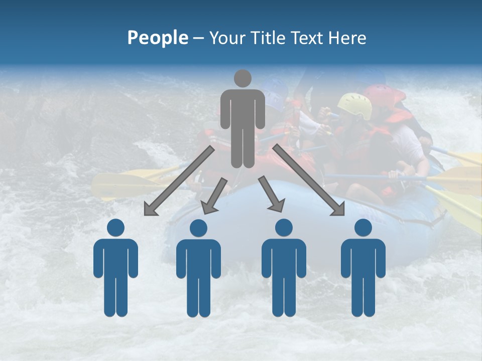 White Water Rafting 2 PowerPoint Template