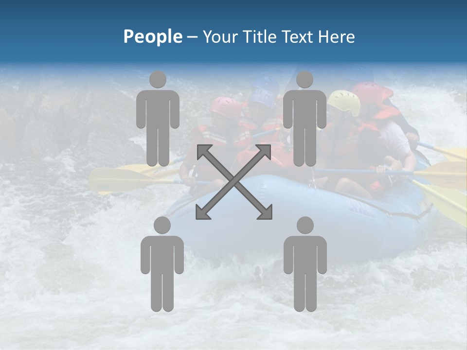 White Water Rafting 2 PowerPoint Template
