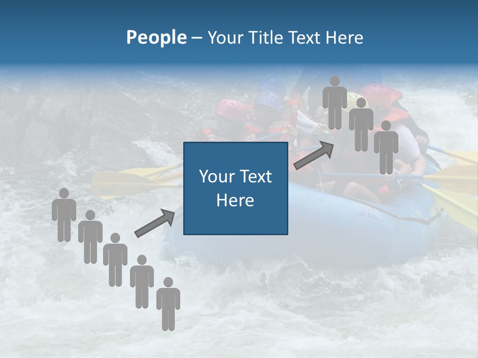 White Water Rafting 2 PowerPoint Template