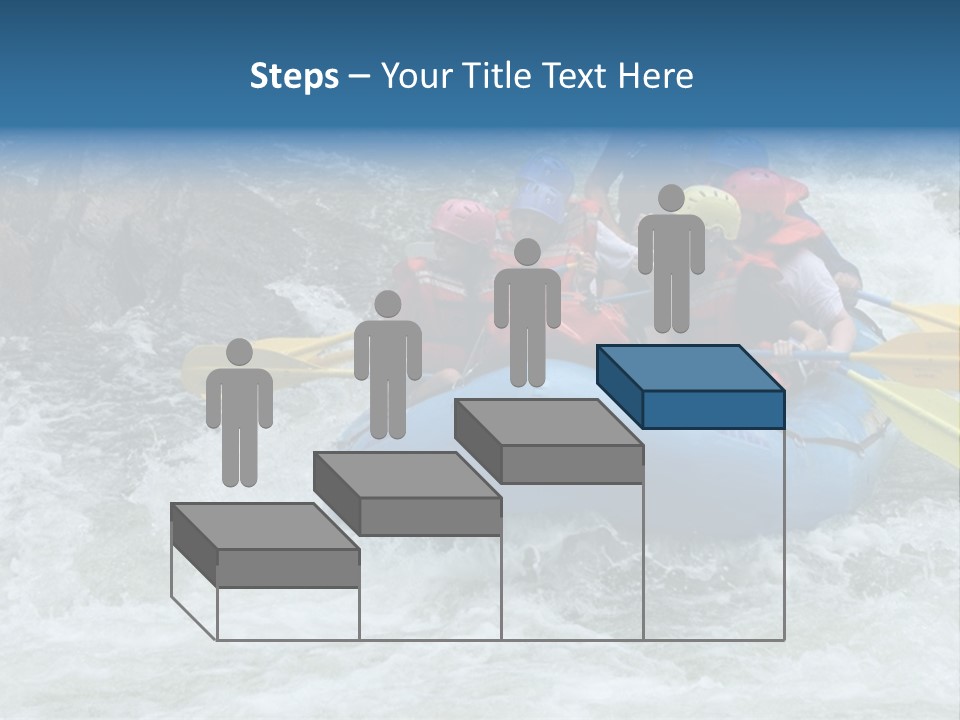White Water Rafting 2 PowerPoint Template