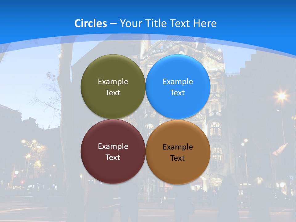 A Lineup Of New Cars At A Dealership. (Shot With Minimum Depth Of Field. Focus Is On The Third Vehicle From The Front.) PowerPoint Template