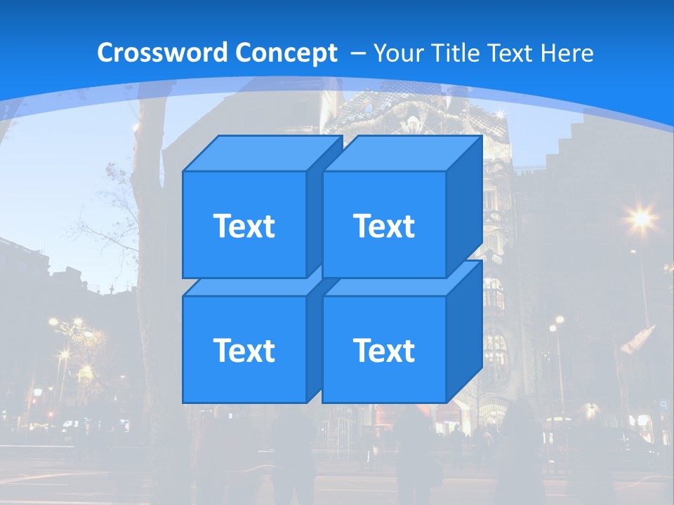 A Lineup Of New Cars At A Dealership. (Shot With Minimum Depth Of Field. Focus Is On The Third Vehicle From The Front.) PowerPoint Template