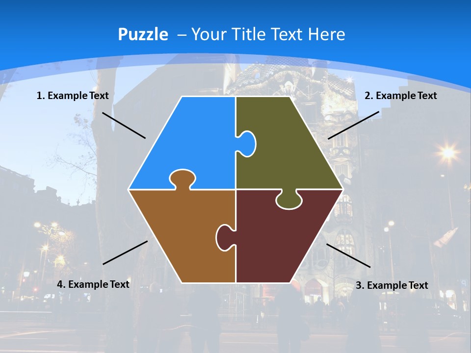 A Lineup Of New Cars At A Dealership. (Shot With Minimum Depth Of Field. Focus Is On The Third Vehicle From The Front.) PowerPoint Template