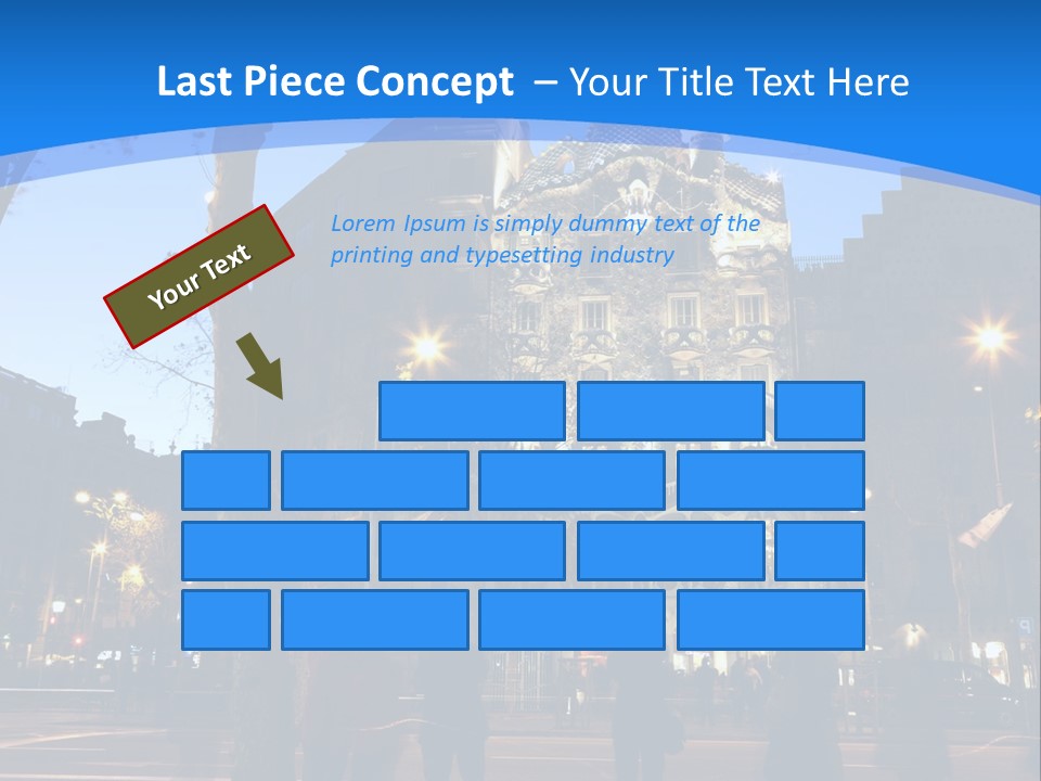 A Lineup Of New Cars At A Dealership. (Shot With Minimum Depth Of Field. Focus Is On The Third Vehicle From The Front.) PowerPoint Template