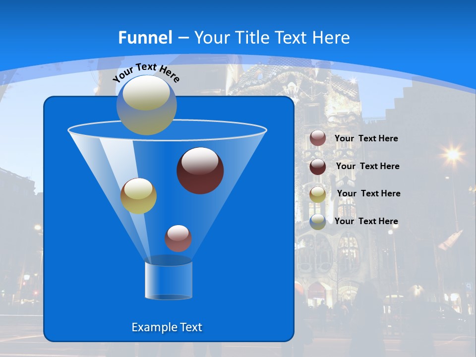 A Lineup Of New Cars At A Dealership. (Shot With Minimum Depth Of Field. Focus Is On The Third Vehicle From The Front.) PowerPoint Template